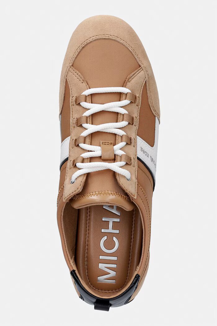 Michael Michael Kors Маратонки Keely Trainer в бежово 43S6KLFS1D.198