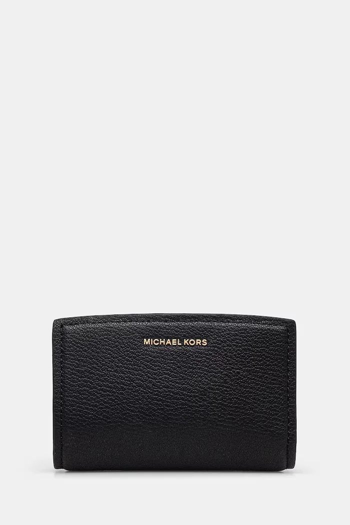 Michael Michael Kors портфейл дамски от кожа черен 32S5GYTZ2L