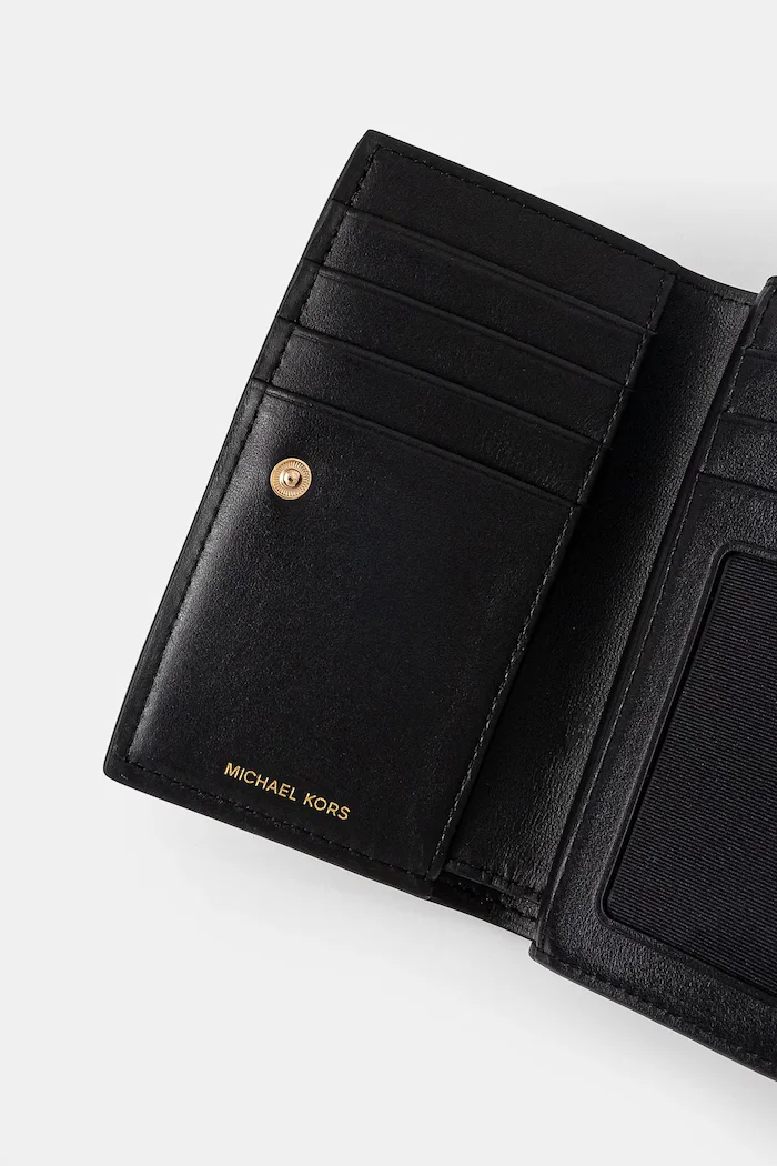 Michael Michael Kors портфейл дамски от кожа черен 32S5GYTZ2L