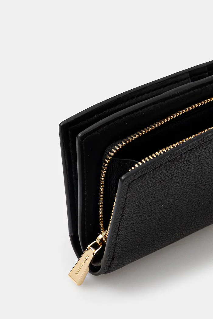 Michael Michael Kors портфейл дамски от кожа черен 32S5GYTZ2L