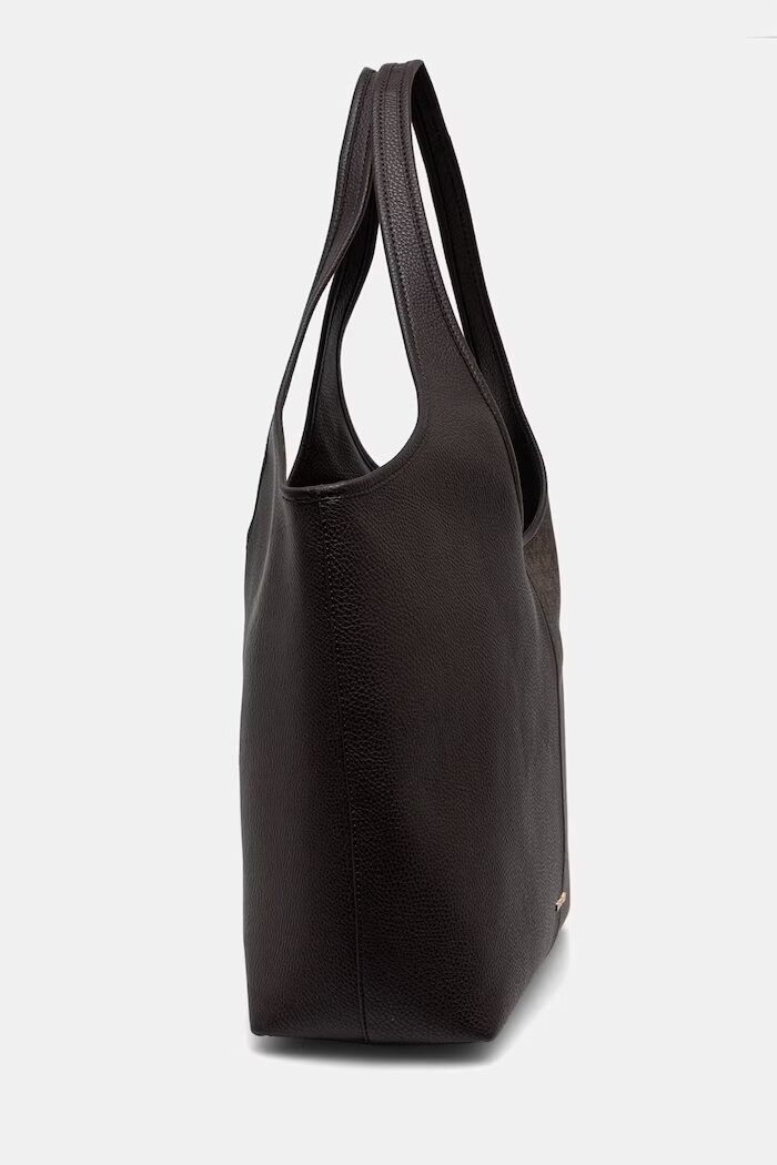 Michael Michael Kors шопинг чанта дамска от имитация на кожа Henly кафява 30T6G51T9B