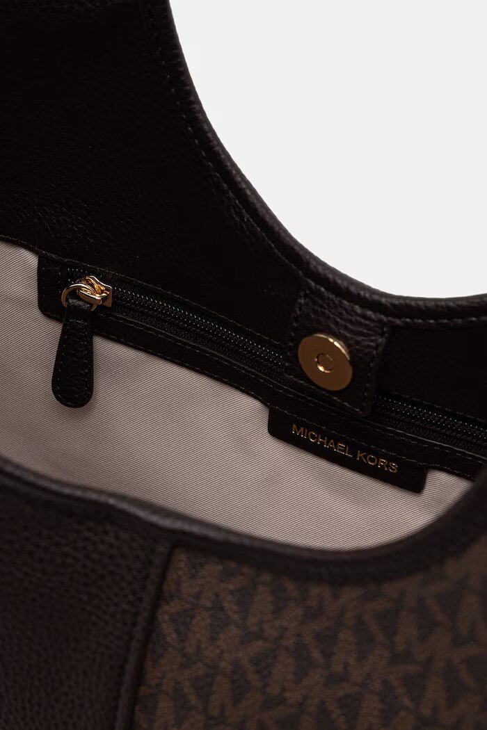 Michael Michael Kors шопинг чанта дамска от имитация на кожа Henly кафява 30T6G51T9B