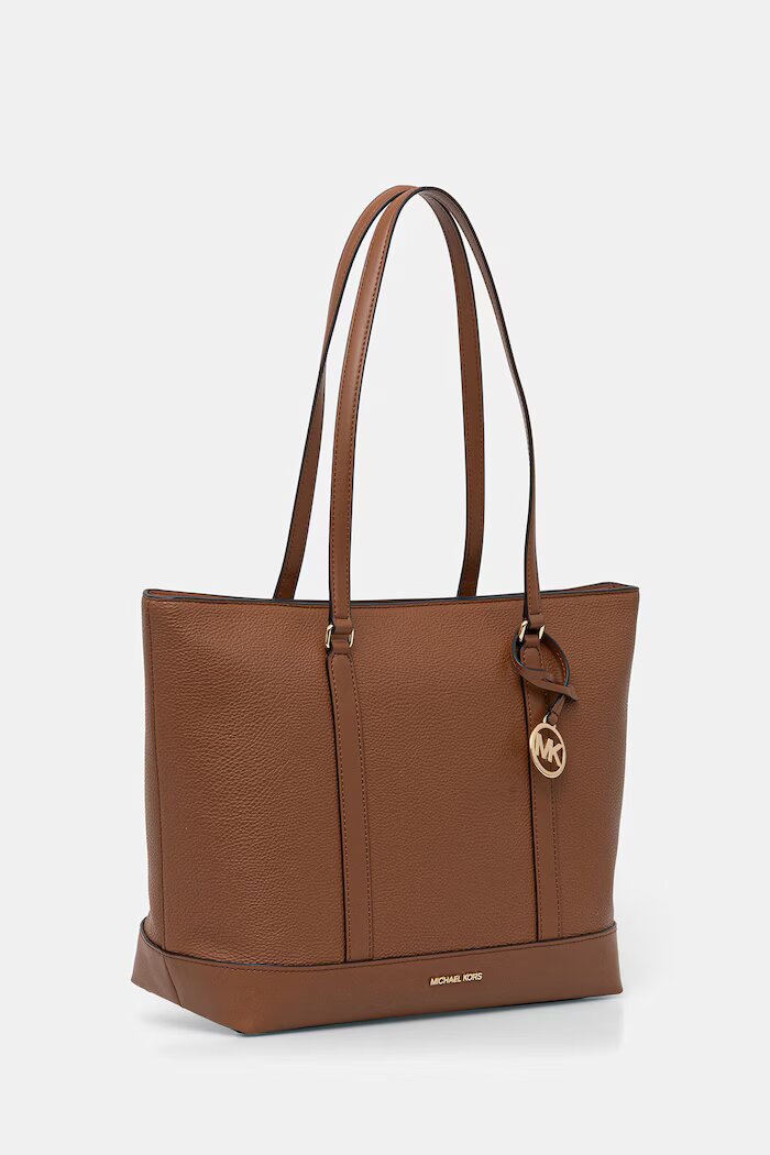 Michael Michael Kors Шопинг чанта дамска от имитация на кожа кафява 30S6G3PT3V