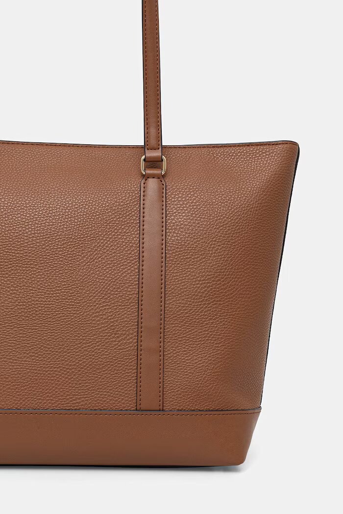 Michael Michael Kors Шопинг чанта дамска от имитация на кожа кафява 30S6G3PT3V