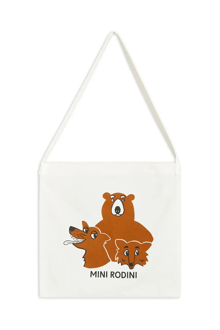 MINI RODINI Детска памучна чанта Camp Rodini
