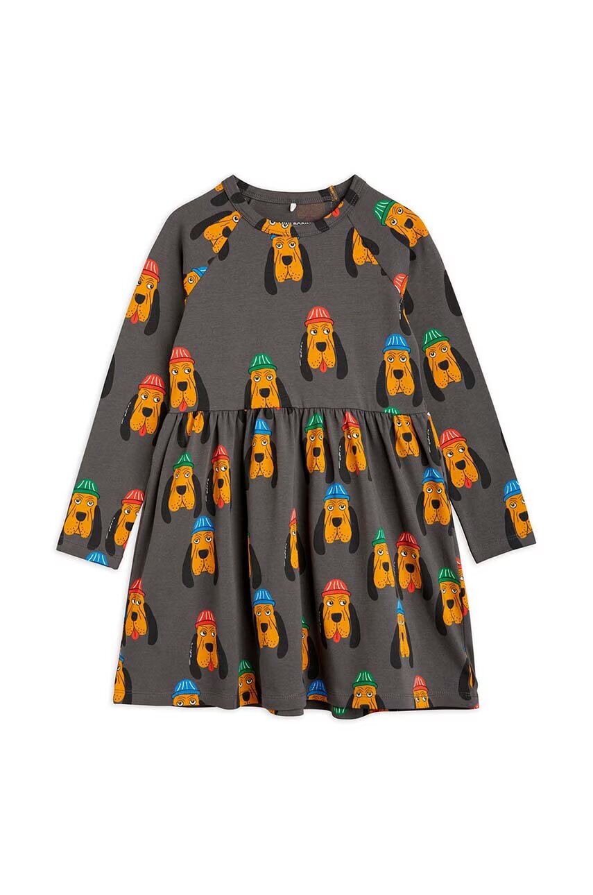 MINI RODINI Детска памучна рокля