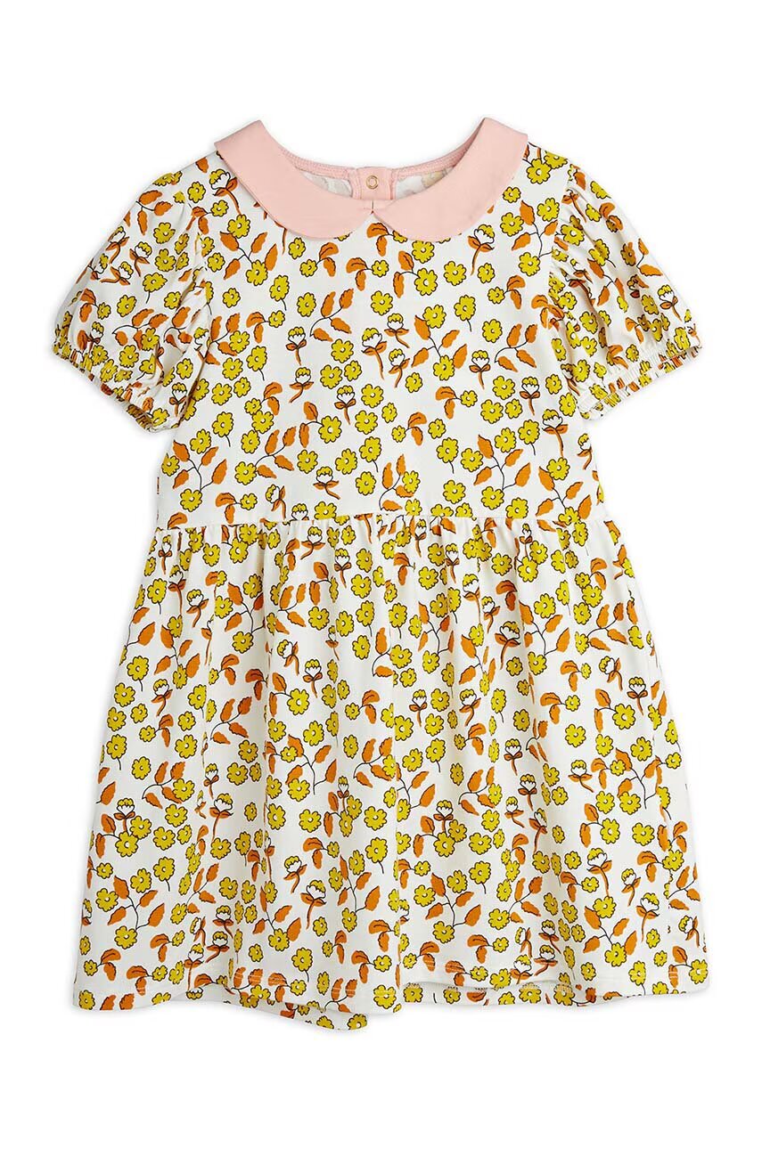 MINI RODINI Детска рокля Flowers