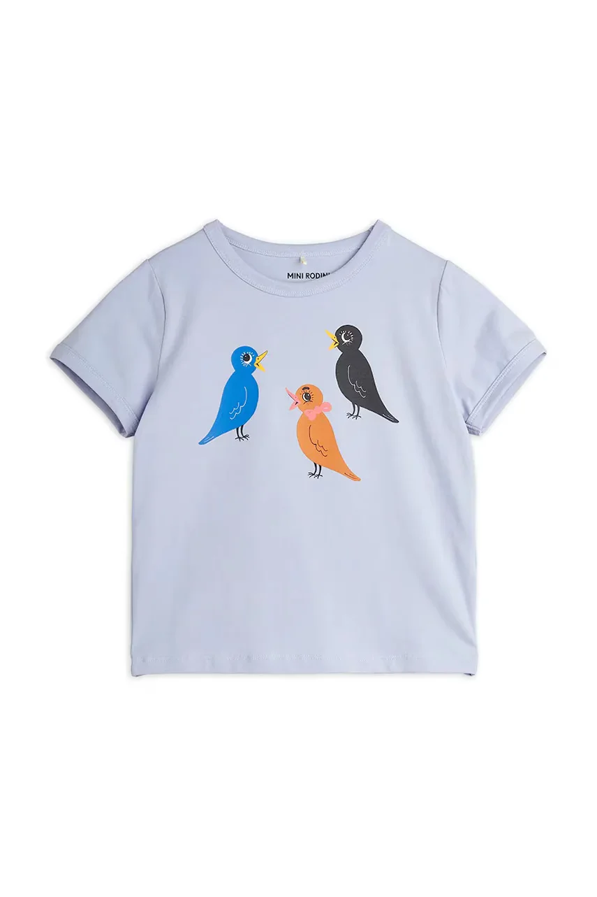MINI RODINI Детска тениска Birds