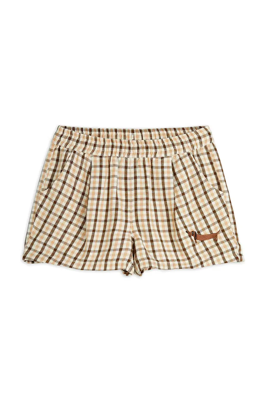 MINI RODINI Детски къси панталони Gingham