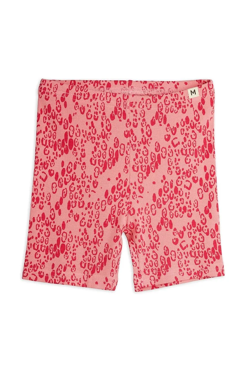 MINI RODINI Детски къси панталони Mini leopard