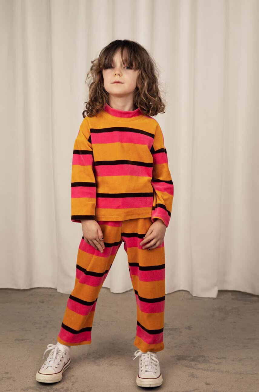 MINI RODINI Детски памучен панталон