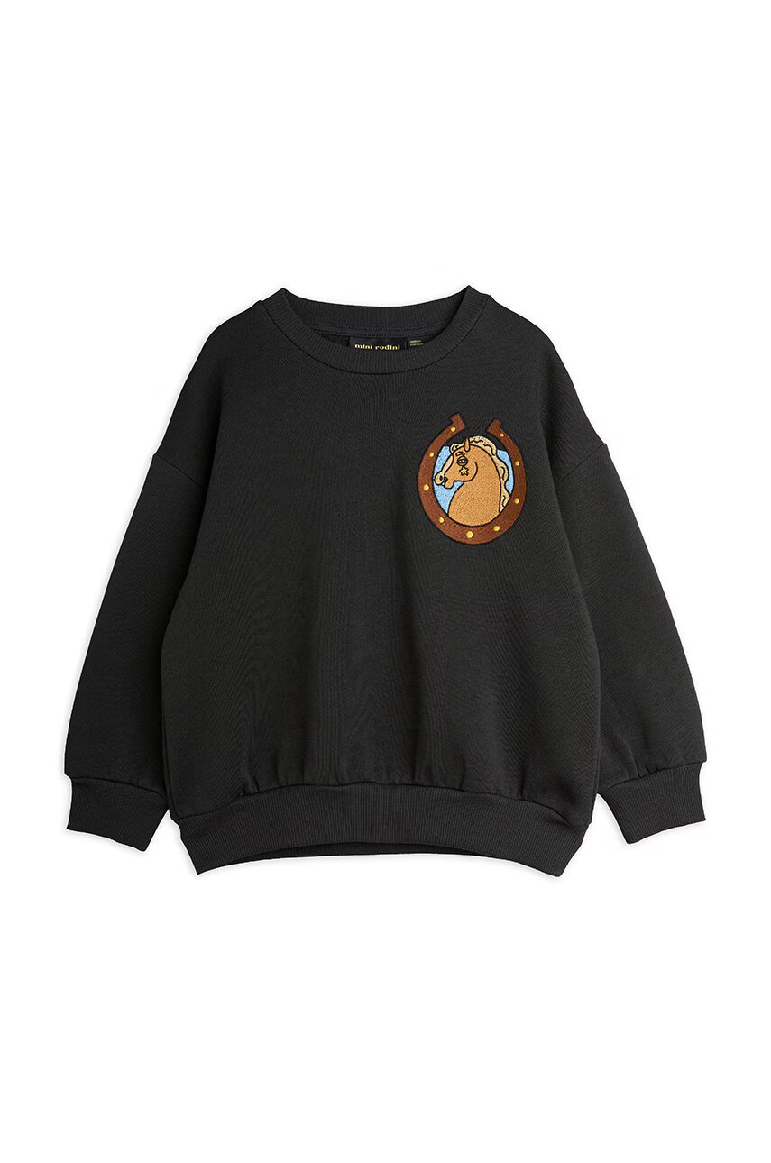 MINI RODINI Детски памучен суичър