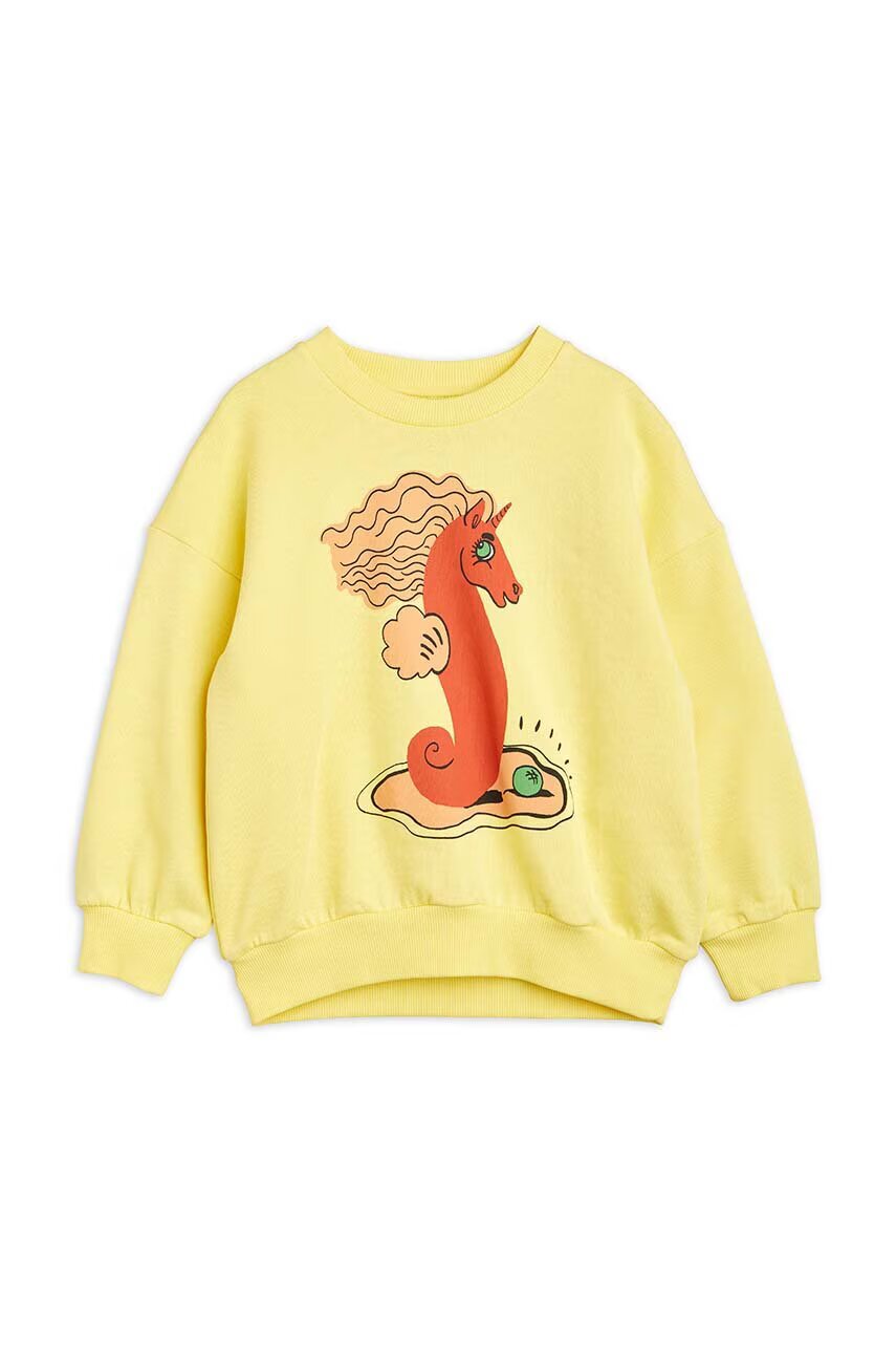 MINI RODINI Детски памучен суичър