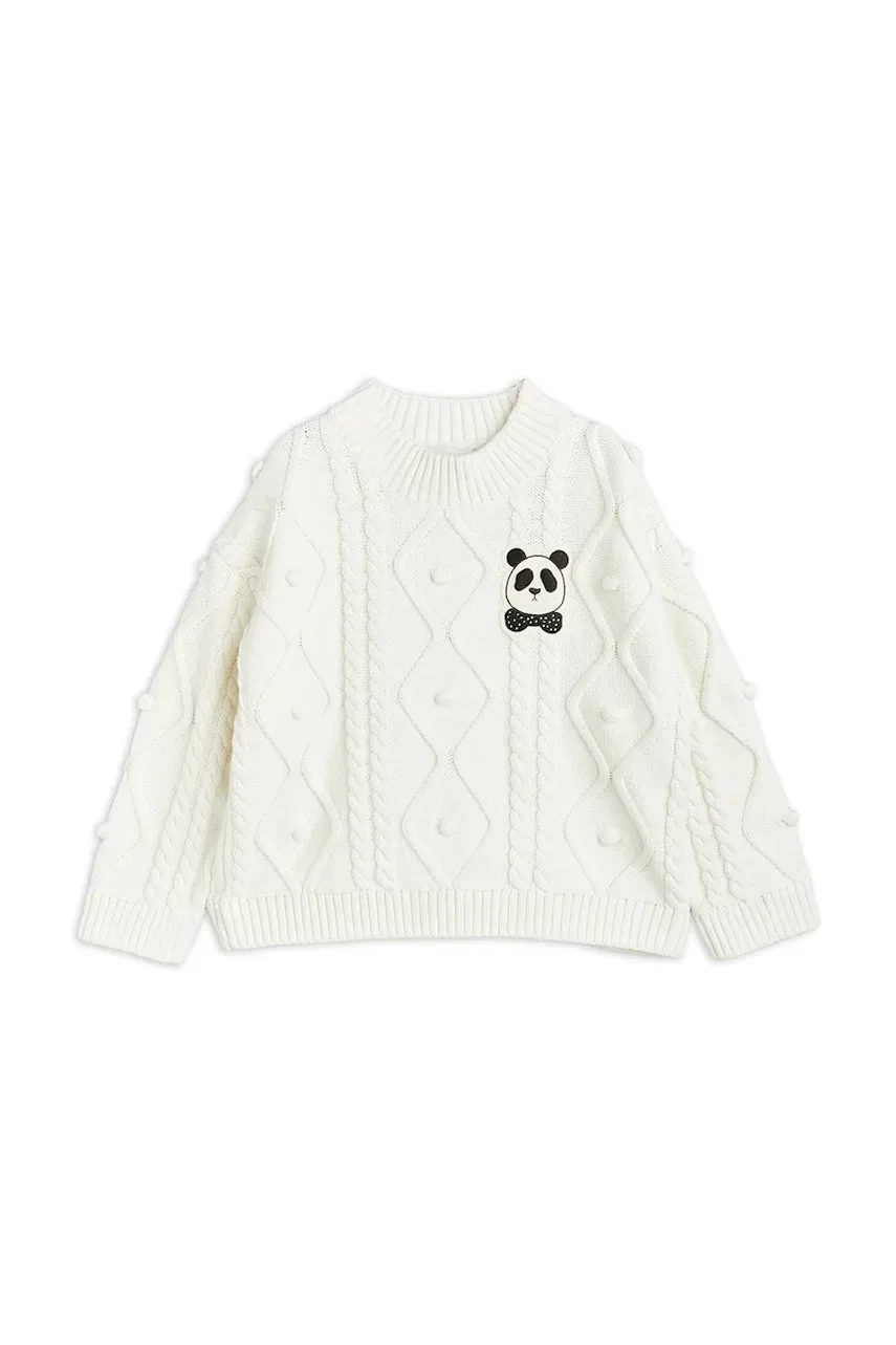MINI RODINI Детски пуловер Panda