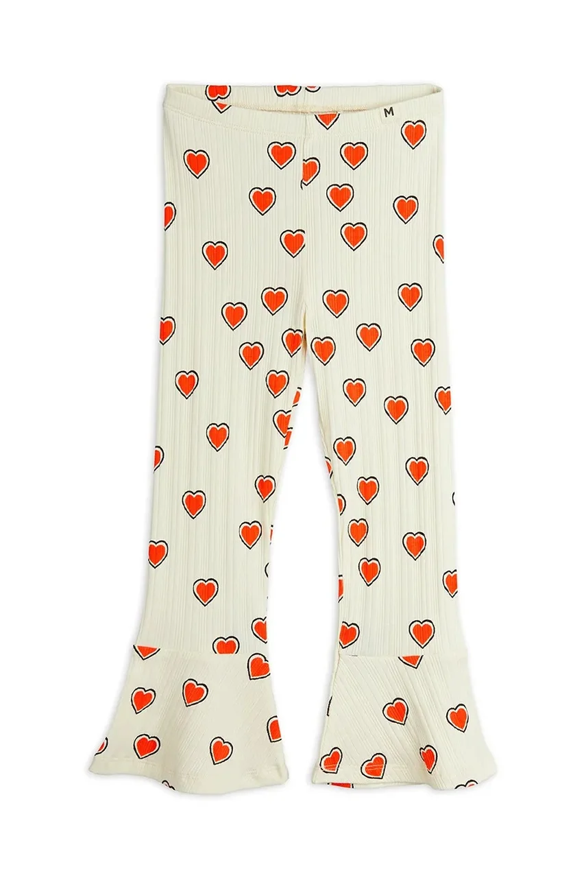 MINI RODINI Детски спортен панталон Outlined hearts