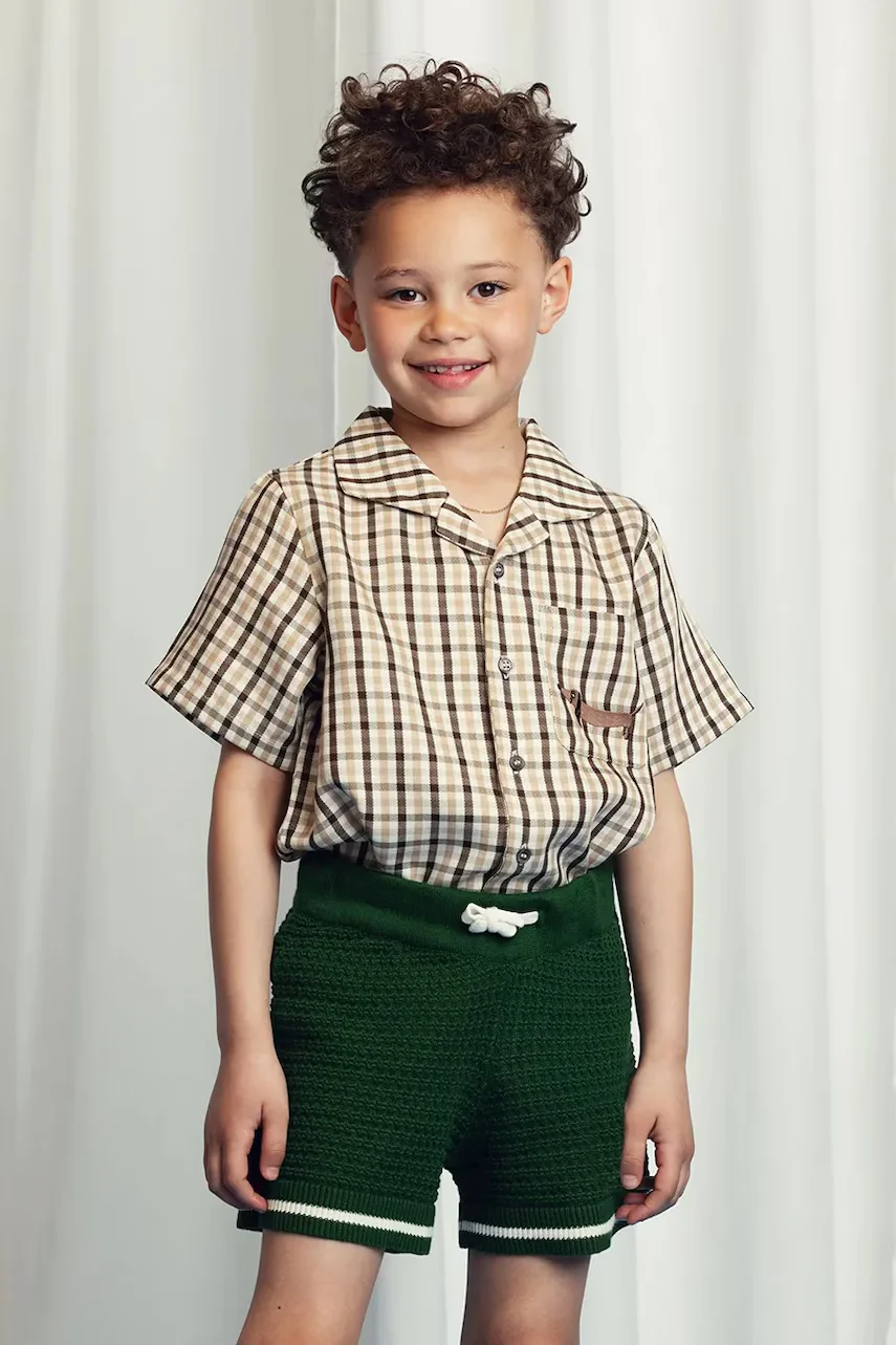 MINI RODINI Риза Gingham