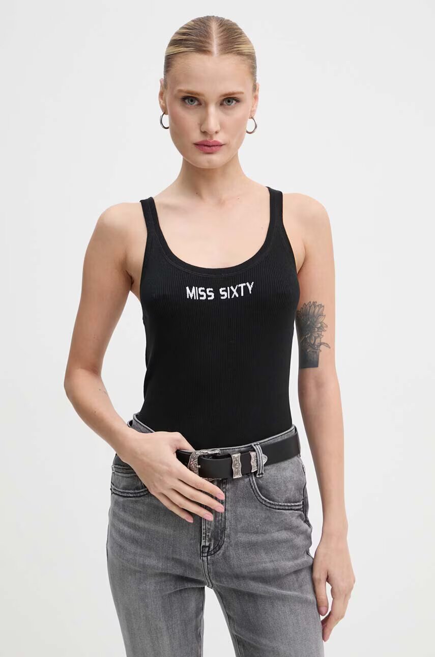 Miss Sixty Памучен топ