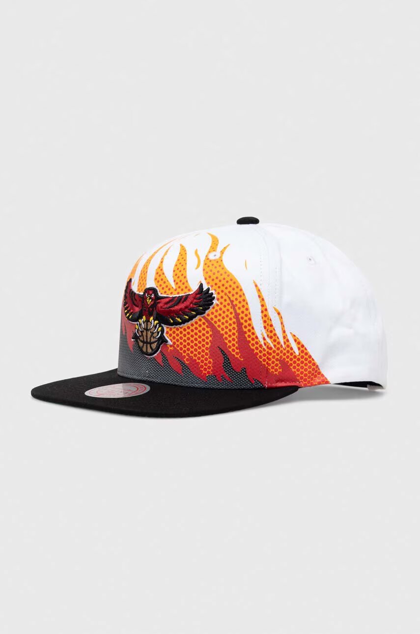 Mitchell & Ness Памучна шапка с козирка ATLANTA HAWKS
