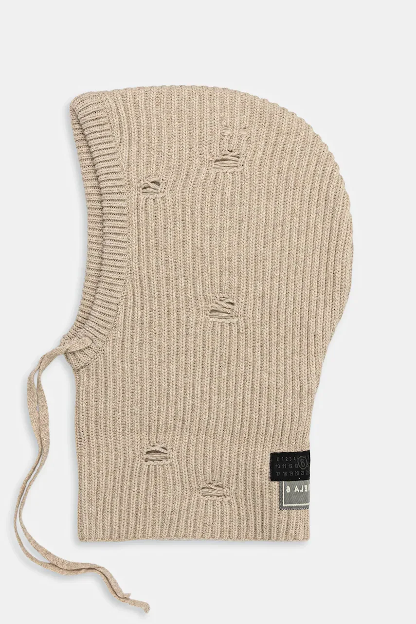 MM6 MAISON MARGIELA Балаклава с вълна