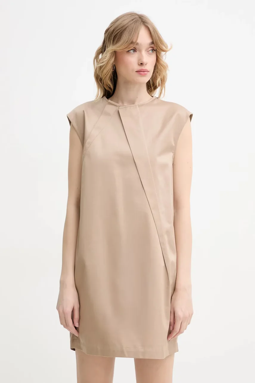 MM6 MAISON MARGIELA Памучна рокля