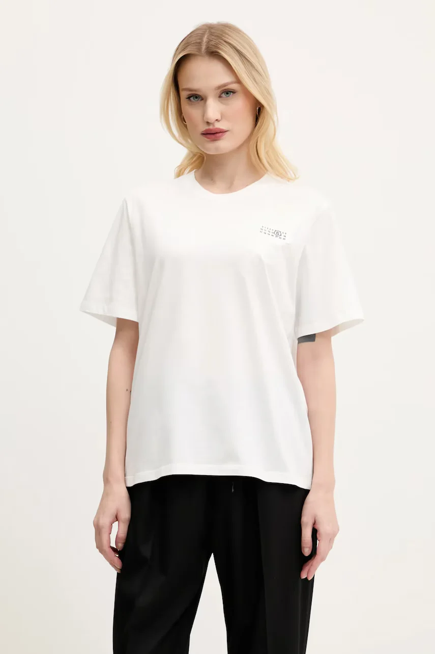MM6 MAISON MARGIELA Памучна тениска