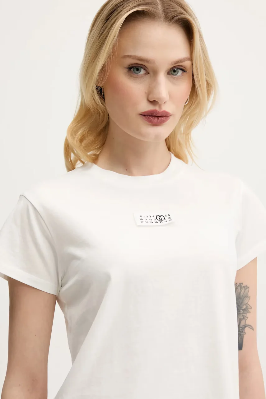 MM6 MAISON MARGIELA Памучна тениска