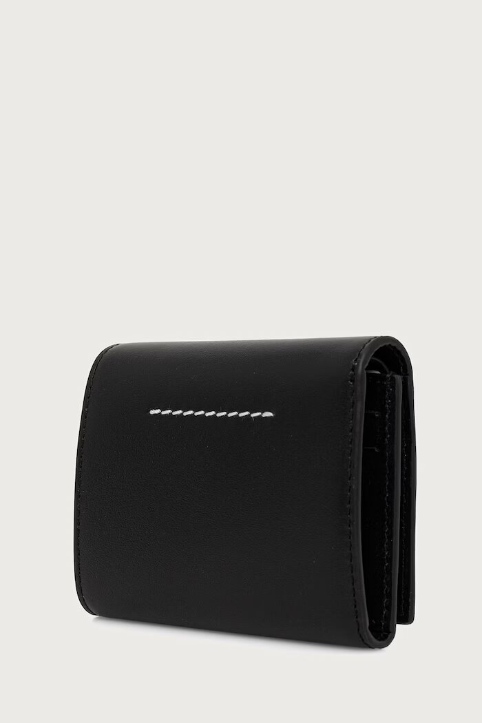 MM6 MAISON MARGIELA портфейл от кожа черен SA6UI0030-P9201