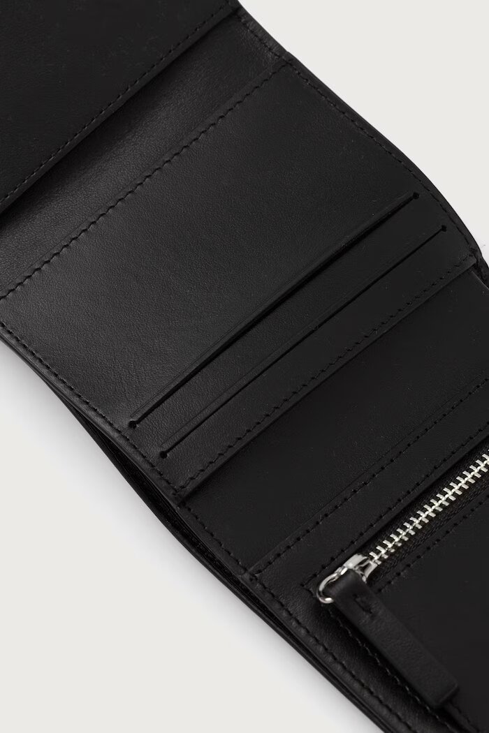 MM6 MAISON MARGIELA портфейл от кожа черен SA6UI0030-P9201