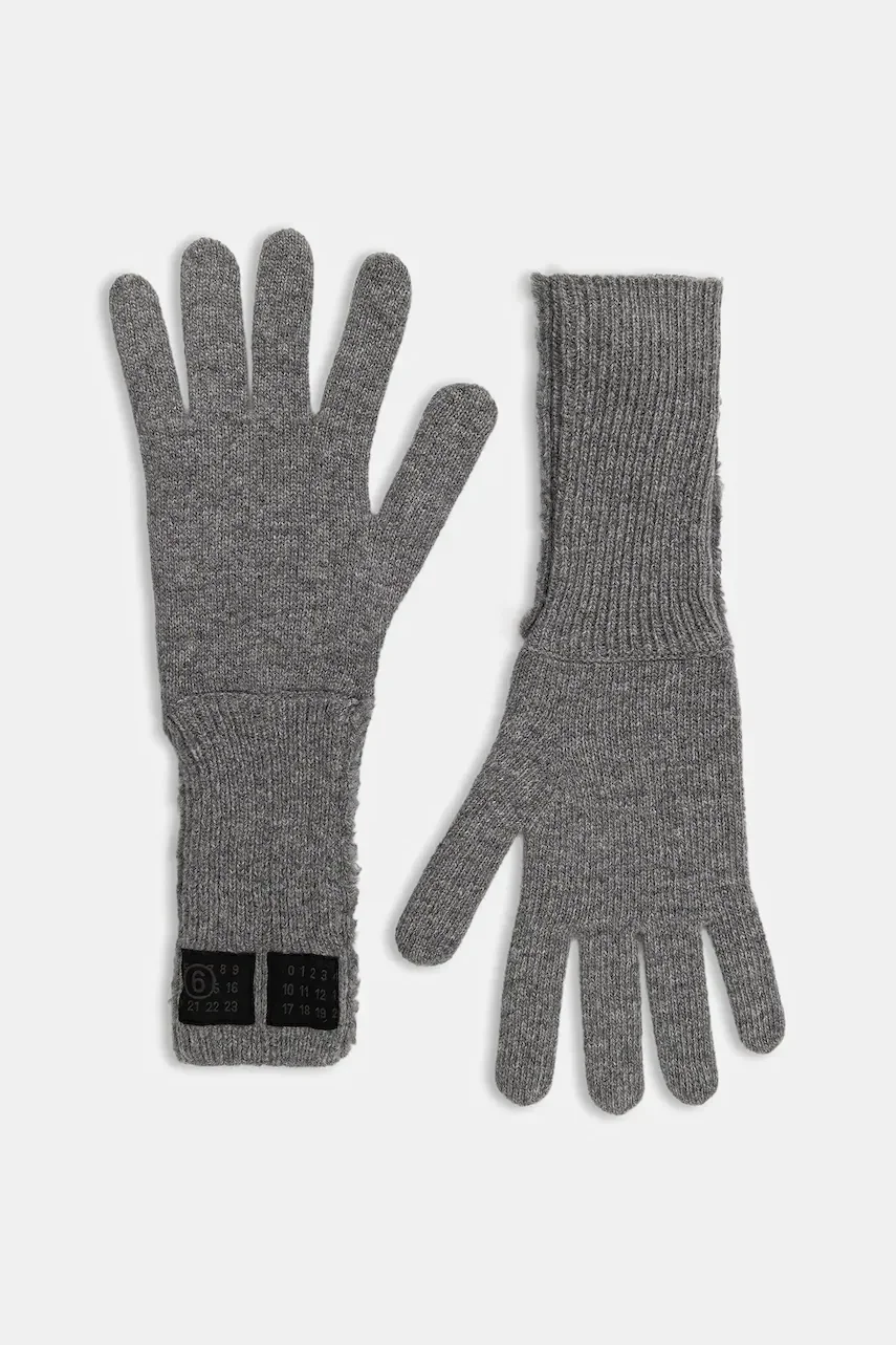 MM6 MAISON MARGIELA Ръкавици с вълна
