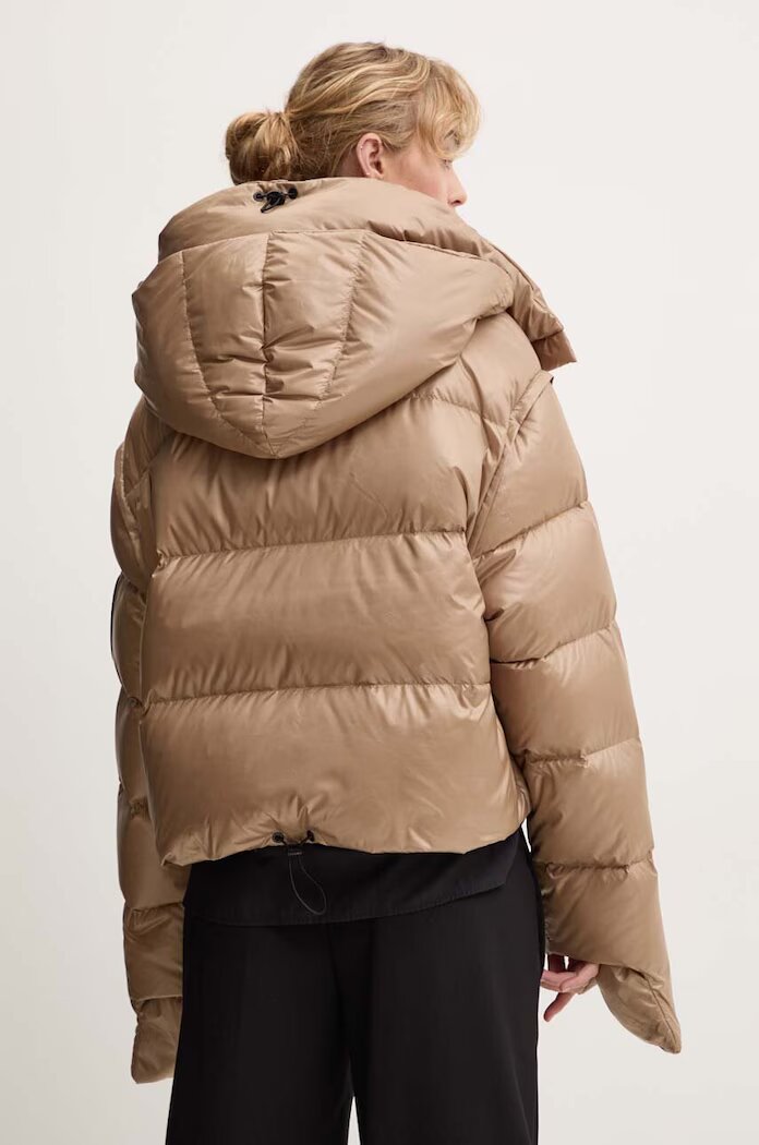 MMC STUDIO пухено яке дамско RAFO бежово RAFO.JACKET
