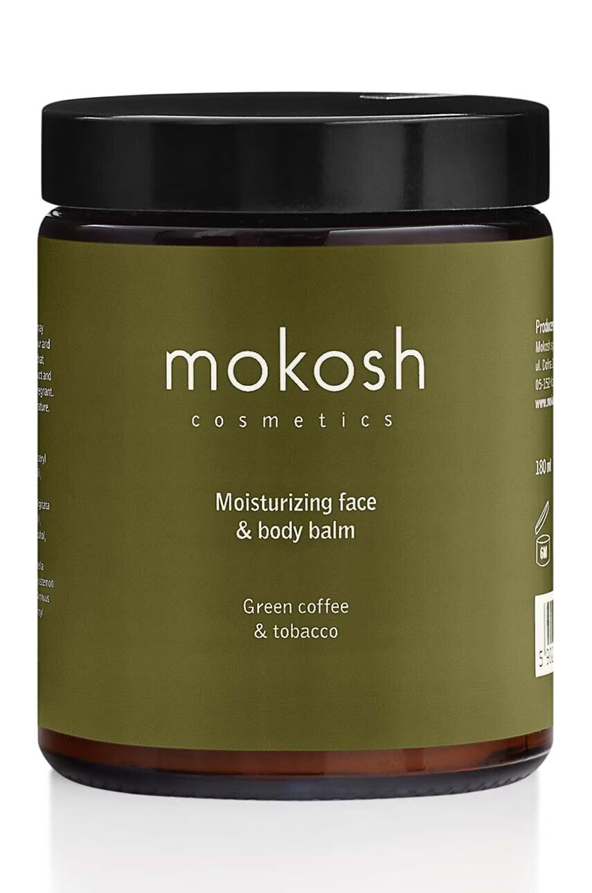 Mokosh Хидратиращ балсам за лице и тяло Zielona Kawa & Tytoń 180 ml