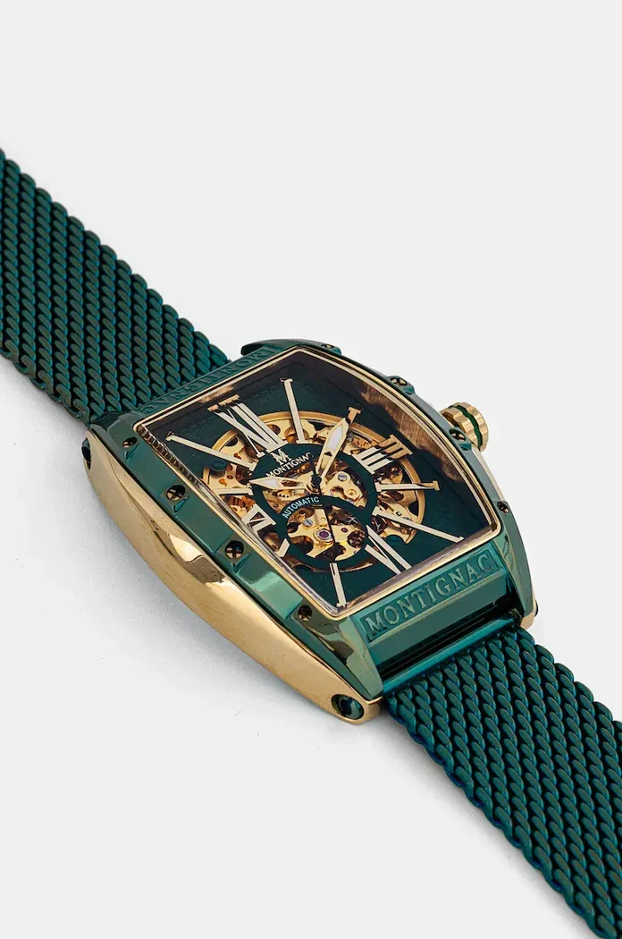 montignac Часовник PALADIN мъжки в зелено MOW1102