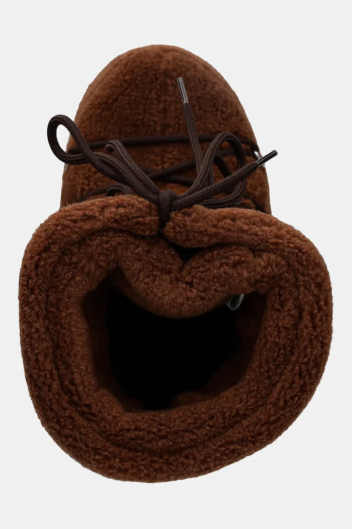 Moon Boot Апрески MB ICON FLEECE в кафяво 80D1403080 M004