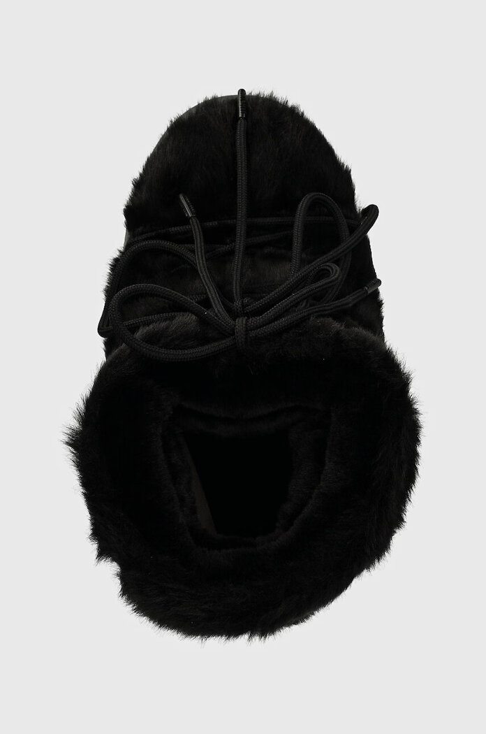 Moon Boot Апрески MB ICON LOW FAUX FUR в черно 80D1409390 N001