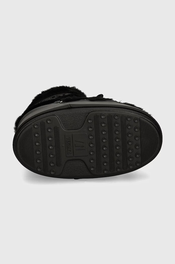 Moon Boot Апрески MB ICON LOW FAUX FUR в черно 80D1409390 N001