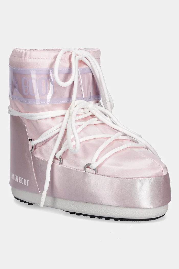 Moon Boot Апрески MB ICON LOW PEARLY в розово 80D1409660 J032
