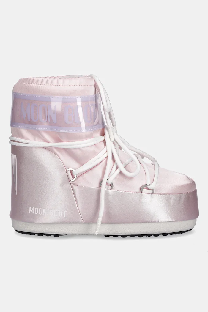 Moon Boot Апрески MB ICON LOW PEARLY в розово 80D1409660 J032