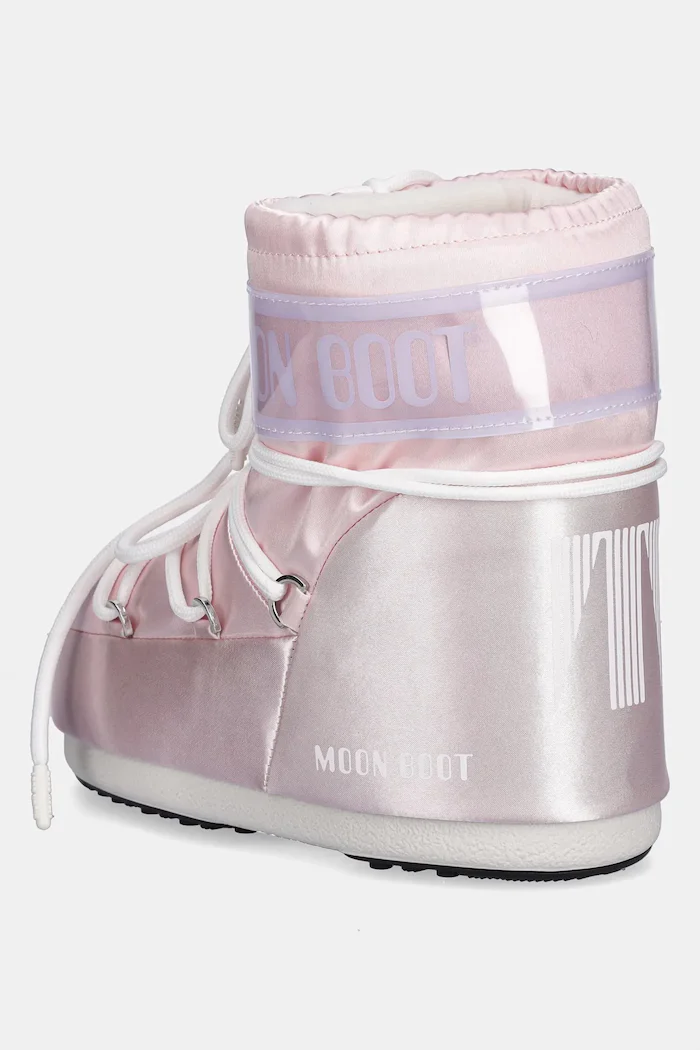 Moon Boot Апрески MB ICON LOW PEARLY в розово 80D1409660 J032