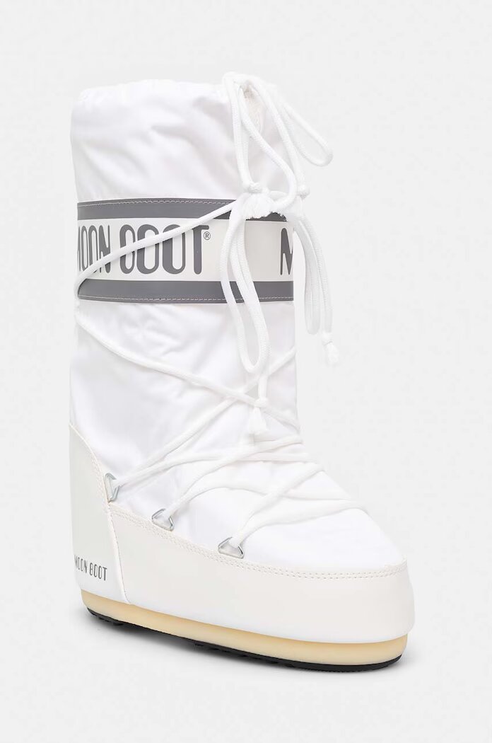 Moon Boot Апрески MB ICON NYLON в бяло 80D1400440 A001