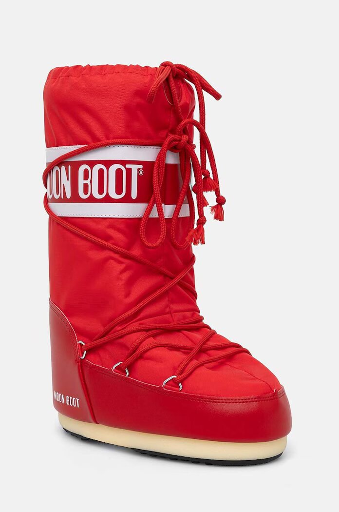 Moon Boot Апрески MB ICON NYLON в червено 80D1400440 D001