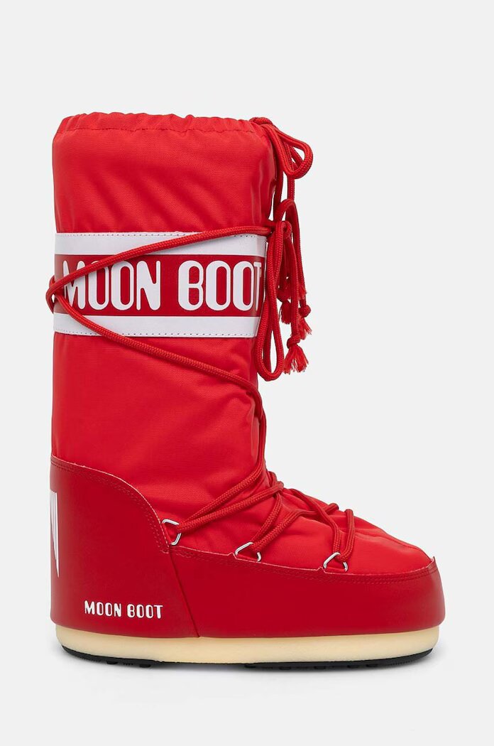 Moon Boot Апрески MB ICON NYLON в червено 80D1400440 D001