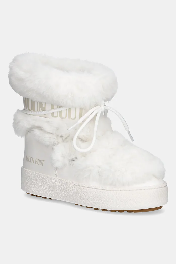 Moon Boot Апрески MB LTRACK FAUX FUR WP в бяло 80D2450130 A001