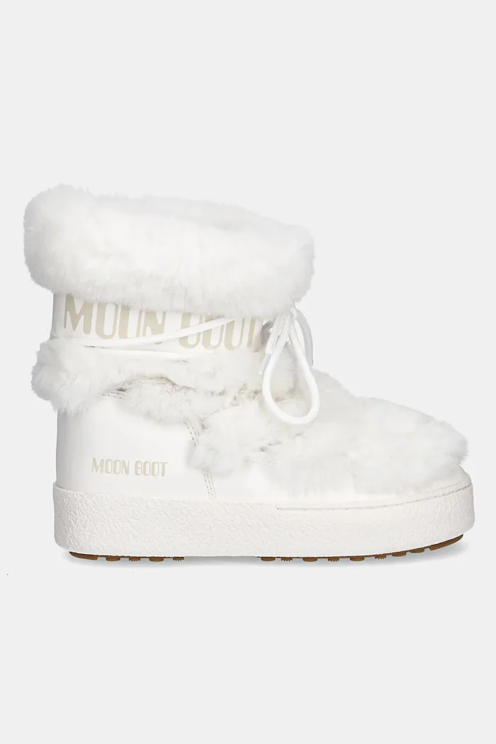 Moon Boot Апрески MB LTRACK FAUX FUR WP в бяло 80D2450130 A001