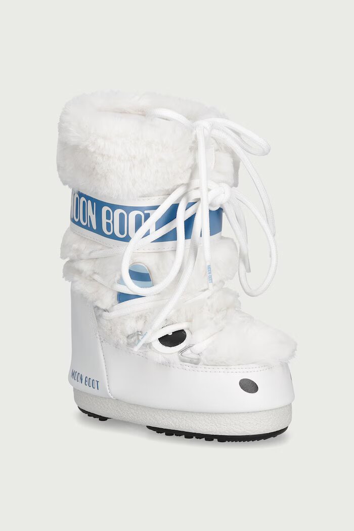 Moon Boot апрески за деца MB ICON LITTLE YETI бели 80D3400330