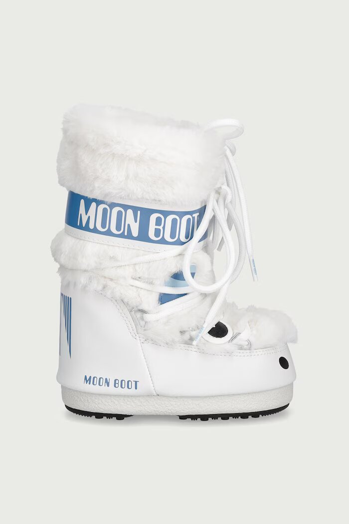 Moon Boot апрески за деца MB ICON LITTLE YETI бели 80D3400330