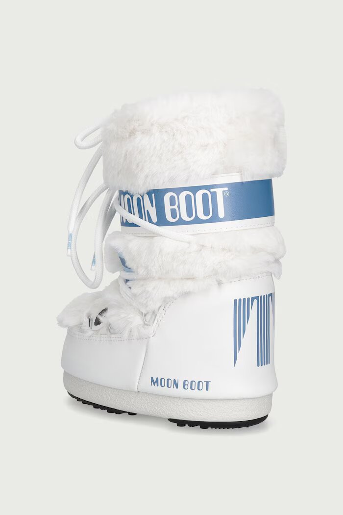 Moon Boot апрески за деца MB ICON LITTLE YETI бели 80D3400330