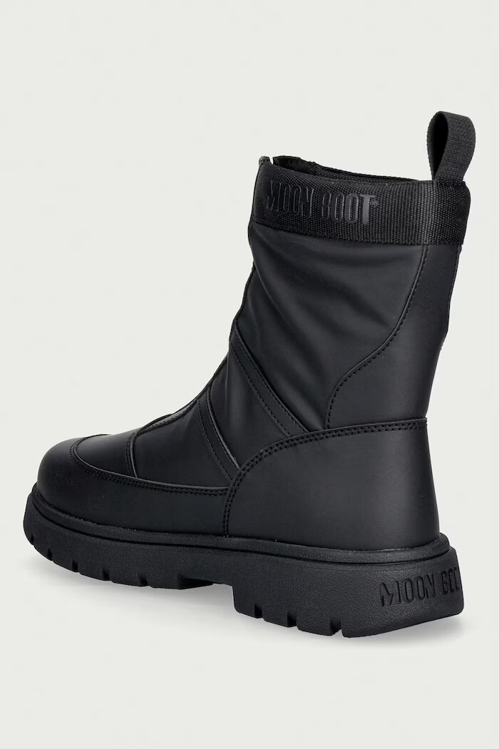 Moon Boot боти дамски MB COMBAT ZIP BOOT WP черни 80D2520010 N001