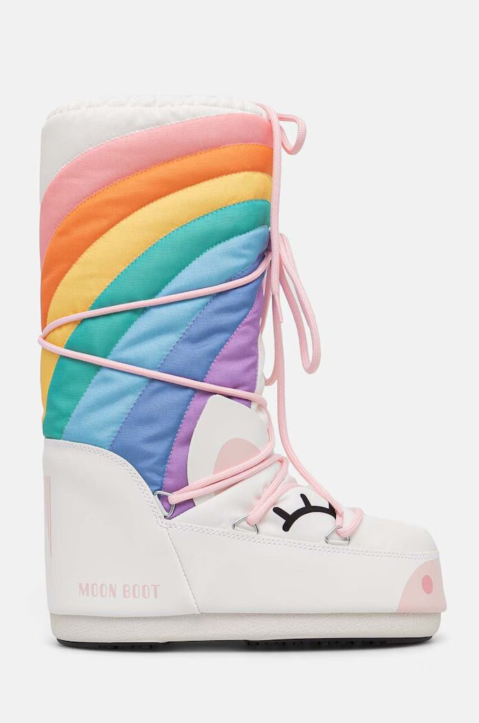 Moon Boot Детски апрески ICON UNICORN в бяло 80D3400270