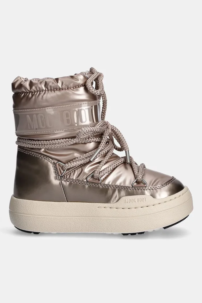 Moon Boot Детски апрески JR PARK BOOT в златисто 80D3440020