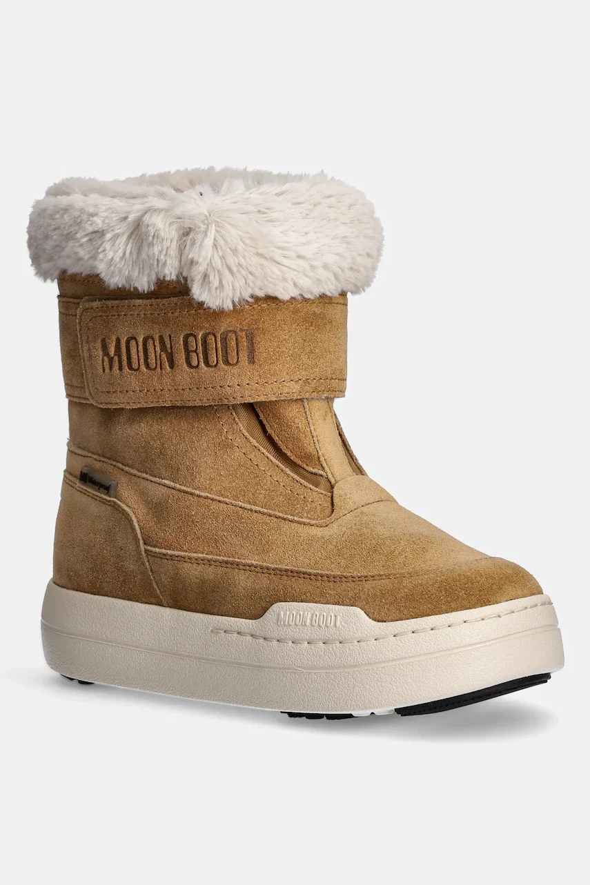 Moon Boot Детски апрески JR PARK STRAP BOOT SUEDE